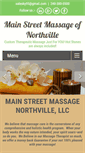 Mobile Screenshot of massagenorthvillemi.com